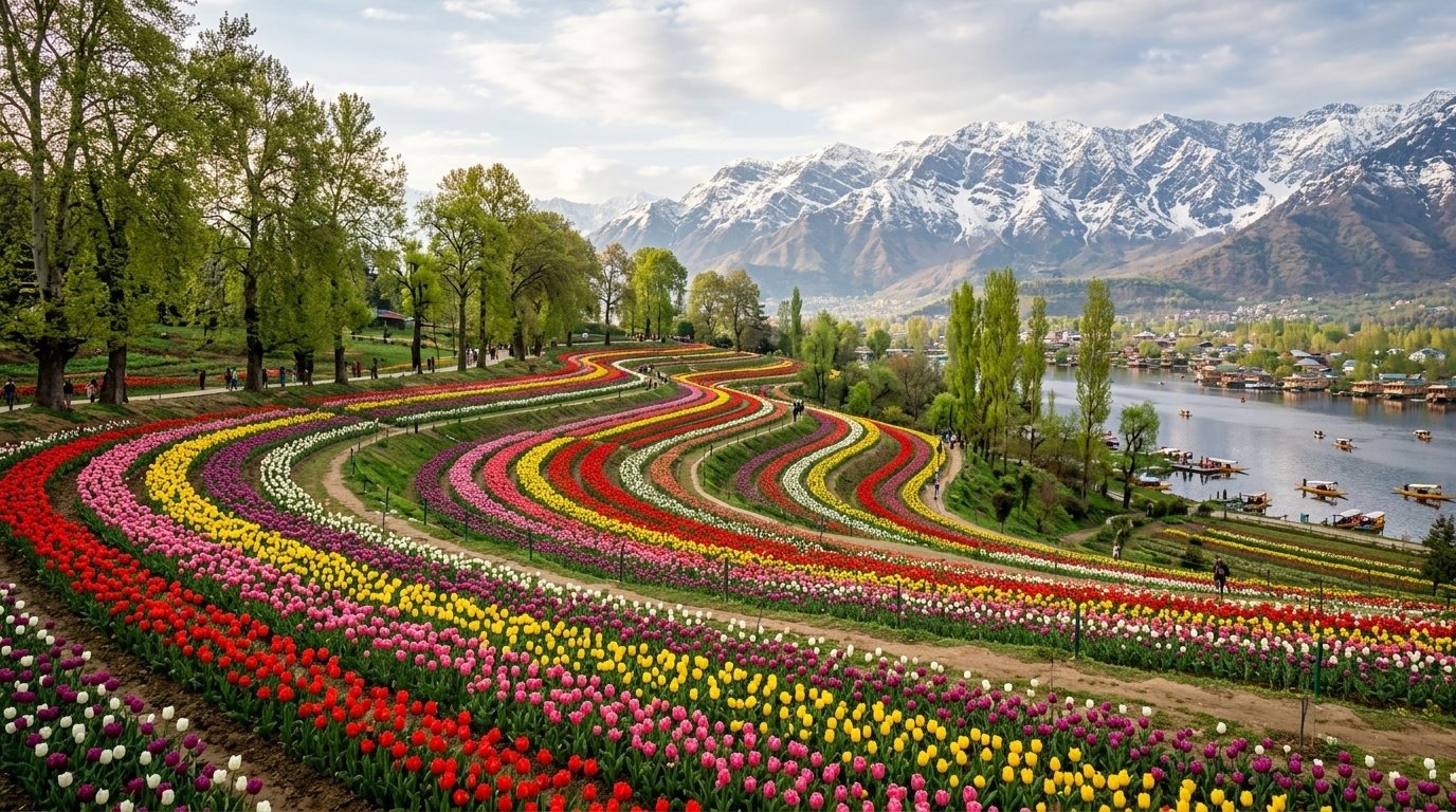 Srinagar Tulip Garden: Timing, Tickets & Photography Tips